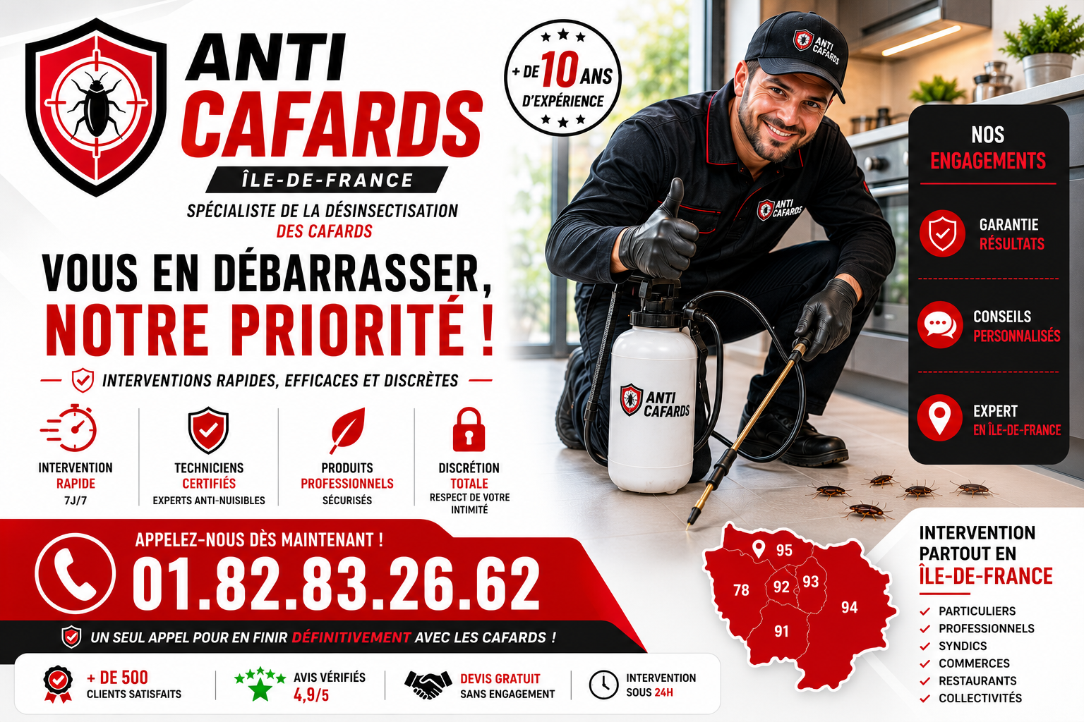 Cafards Pantin